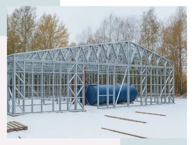 Металлические ангары в Нижнем Новгороде